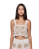 “AMBER” CROCHET TOP