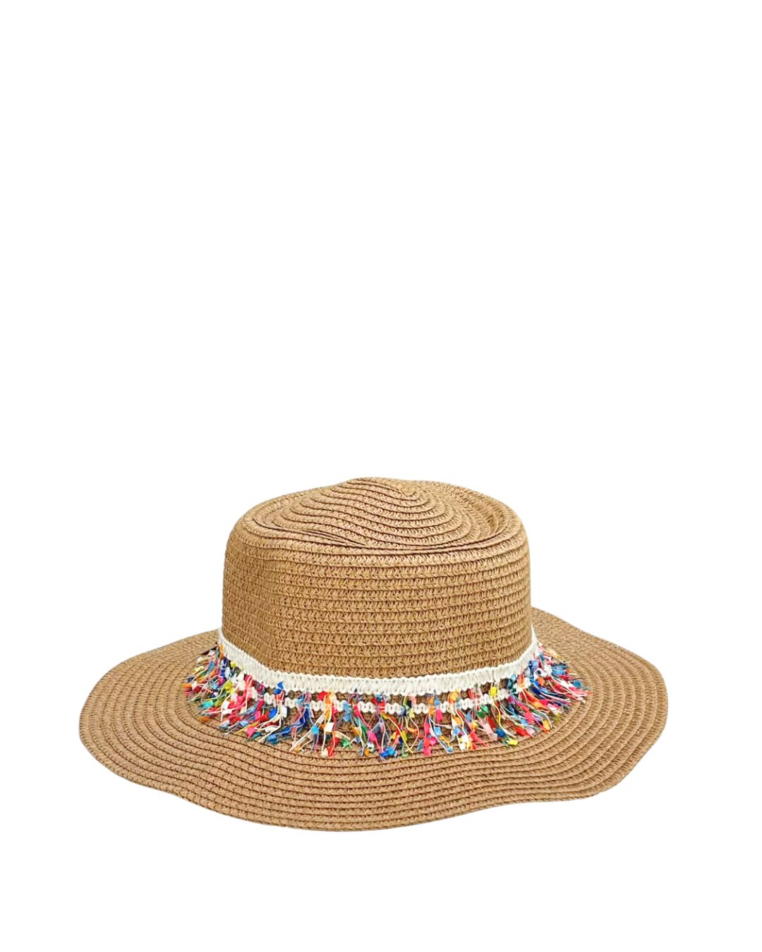 FRINGES HANDMADE STRAW HAT
