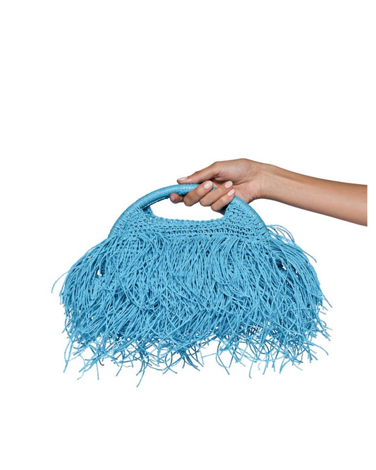 “LACE” HANDMADE RAFFIA BAG