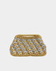 “RECTA” TWO TONE HANDMADE CLUTCH