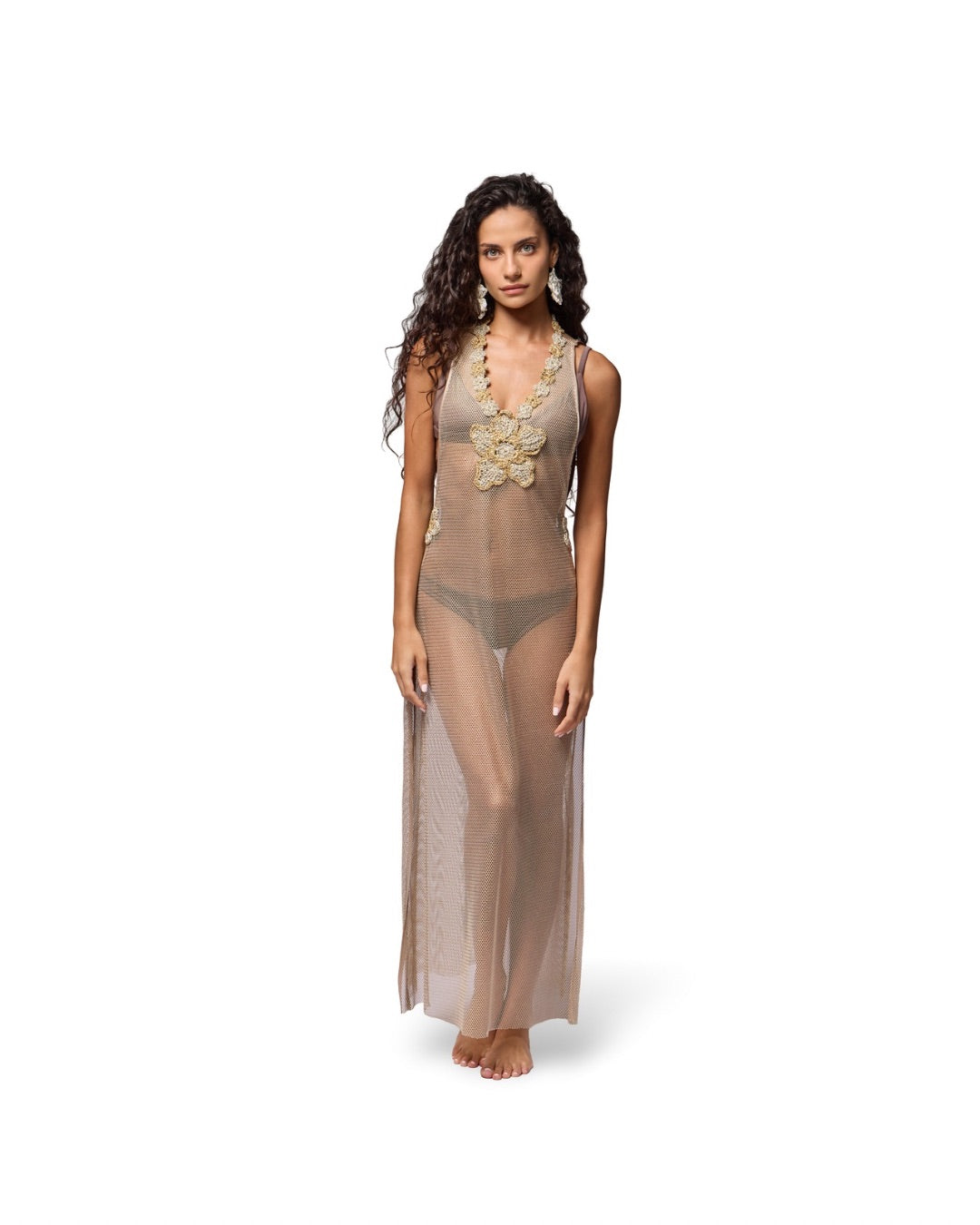 “GOLDEN LACE” COVER UP