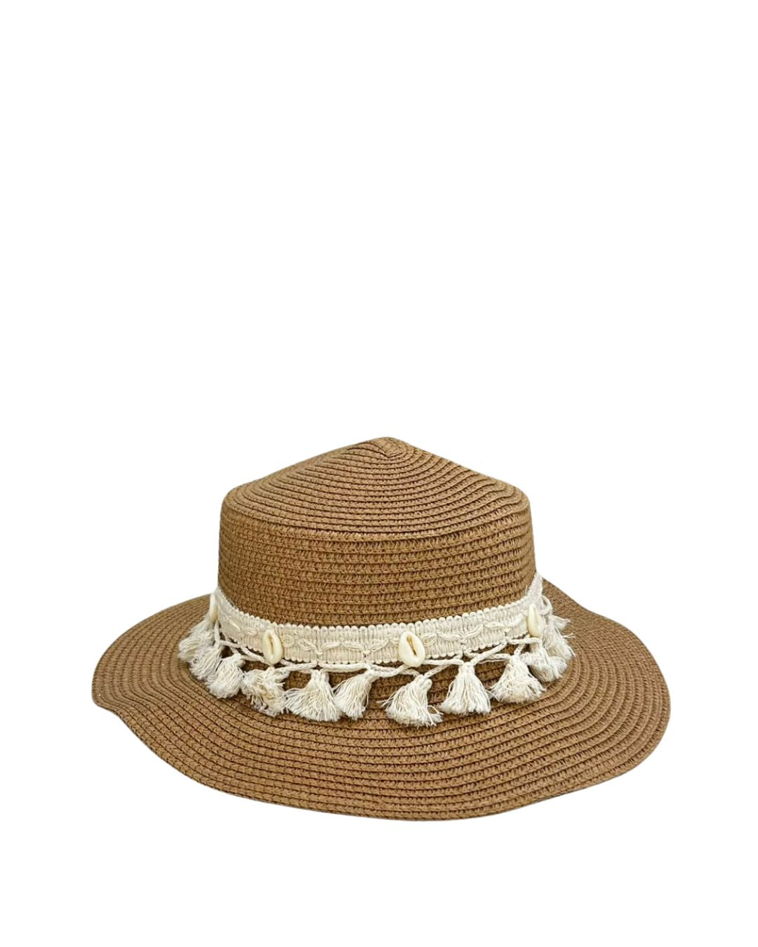 FRINGES HANDMADE STRAW HAT