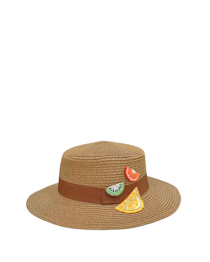 FRUITS - HANDMADE STRAW HAT