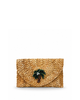 Palm Woven Envelope Pouch