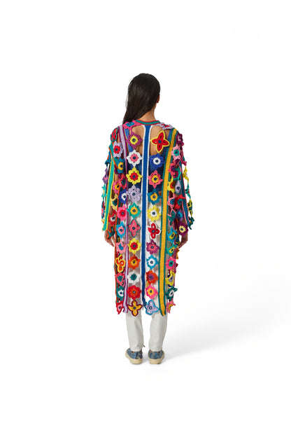 “ROSE” LONG CARDIGAN