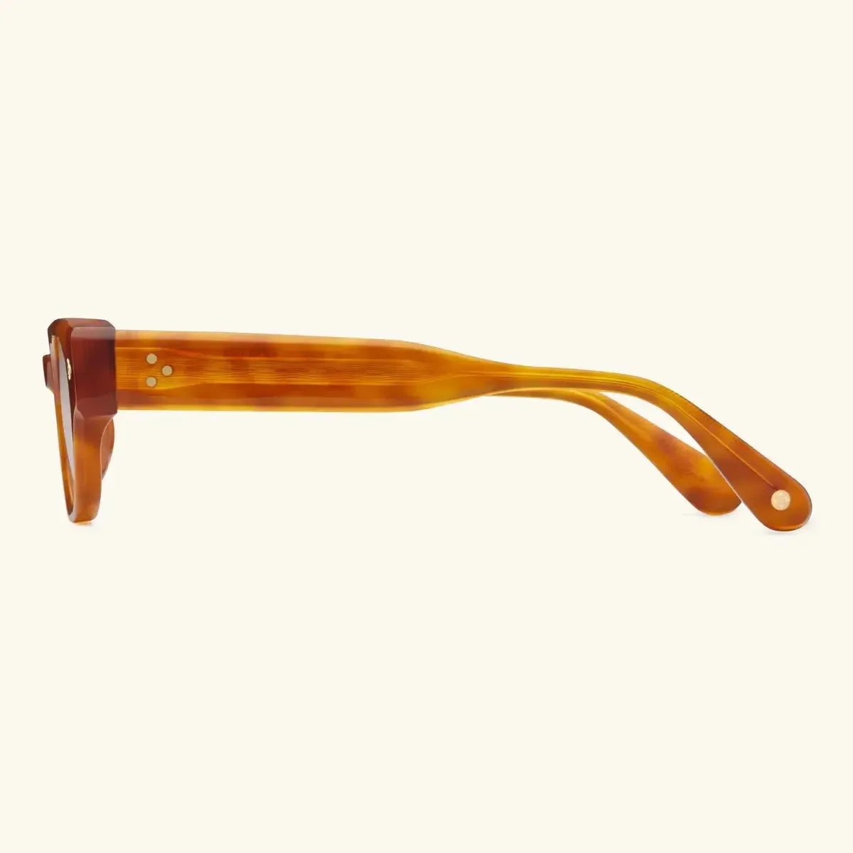 À Tout Jamais - LIGHT HAVANA & 18K GOLD/GRADIENT BROWN-Rectangular Frame Sunglasses-LUNETTERIE GÉNÉRALE- Pointure.AE
