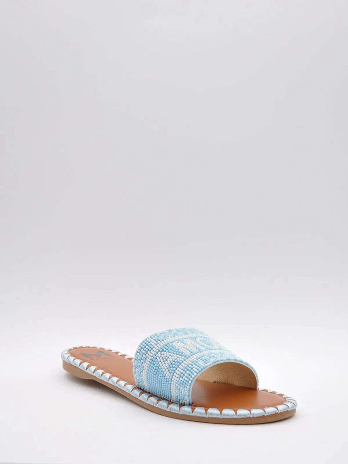 "AMORE" BEADED SLIPPER-Slippers-MAGA MILANO- Pointure.AE