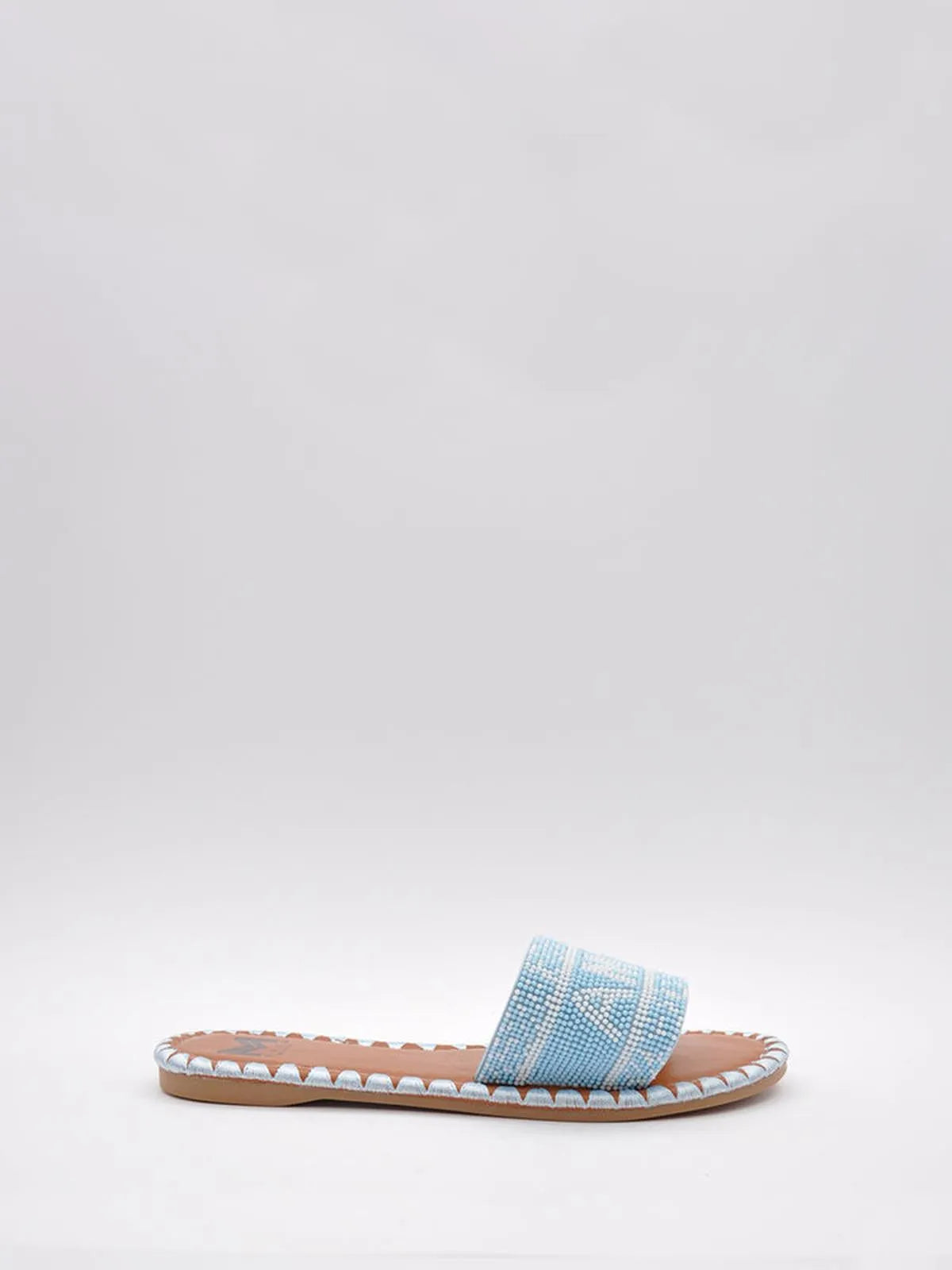 "AMORE" BEADED SLIPPER-Slippers-MAGA MILANO- Pointure.AE
