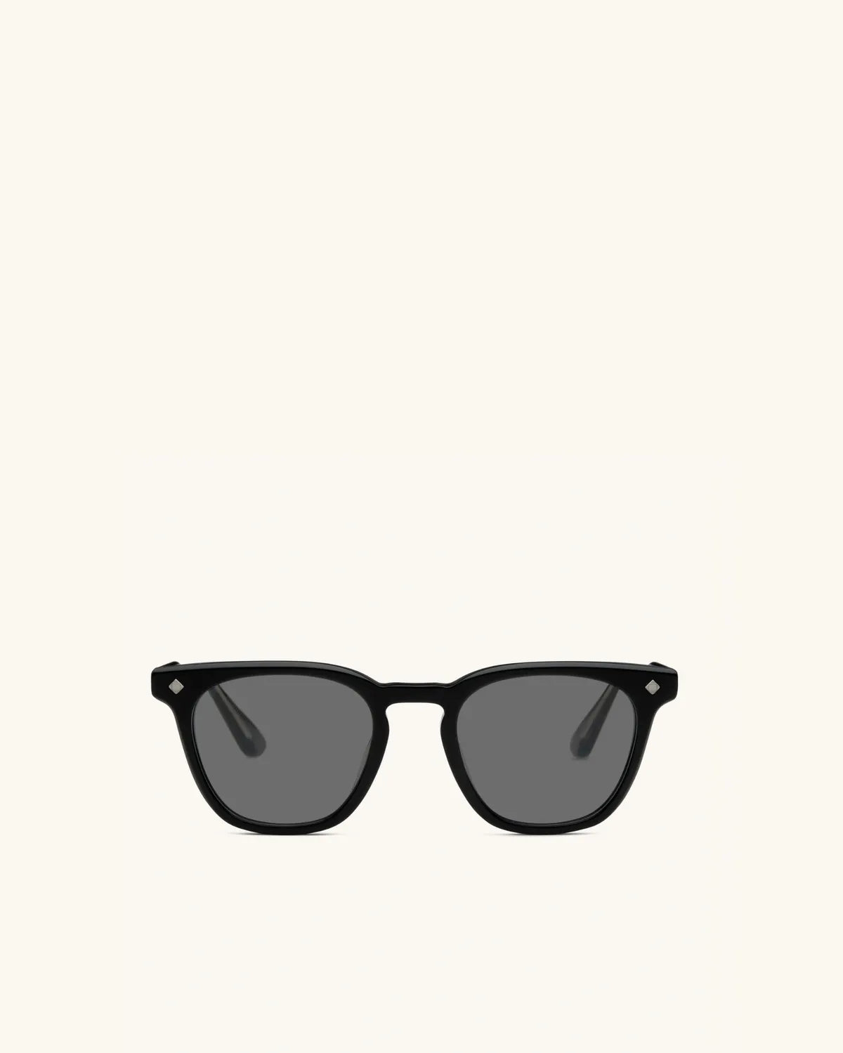 Amour Propre - BLACK & 14K GOLD/GREY-D-Frame Sunglasses-LUNETTERIE GÉNÉRALE- Pointure.AE