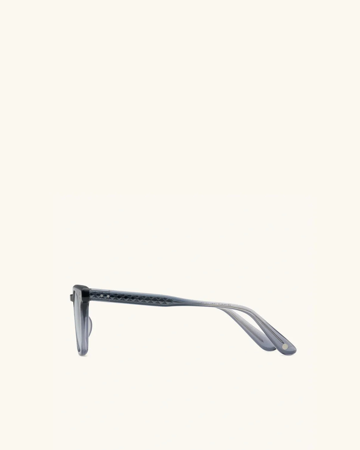 Amour Propre - GRADIENT GREY CRYSTAL & PALLADIUM/BLUE-GREY-D-Frame Sunglasses-LUNETTERIE GÉNÉRALE- Pointure.AE