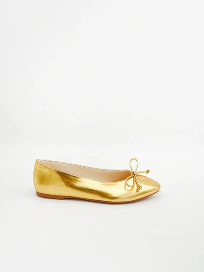 BALLERINA IN MIRROR GOLD-Ballerinas-CORINA- Pointure.AE