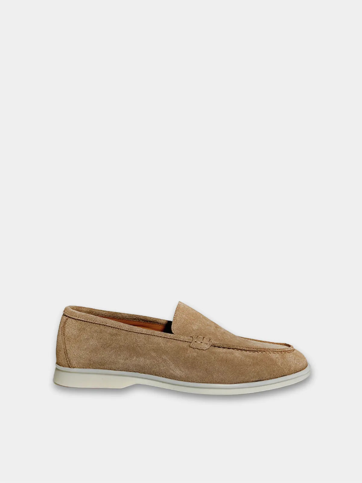 BEIGE SUEDE LOAFER-Men Loafer-BELTRAMI OSVALDO-Pointure.AE