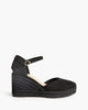 Black on Black Suede Wedge – Espadrilles by Corina | MĀJÅ