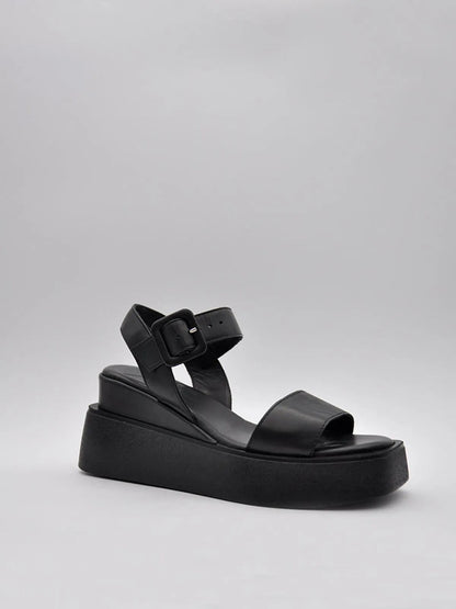 BLACK SANDAL-Sandals-MAGA MILANO- Pointure.AE
