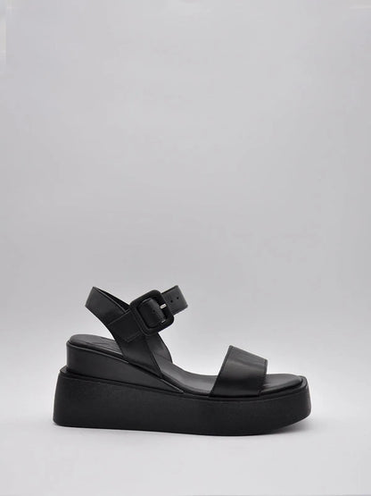 BLACK SANDAL-Sandals-MAGA MILANO- Pointure.AE