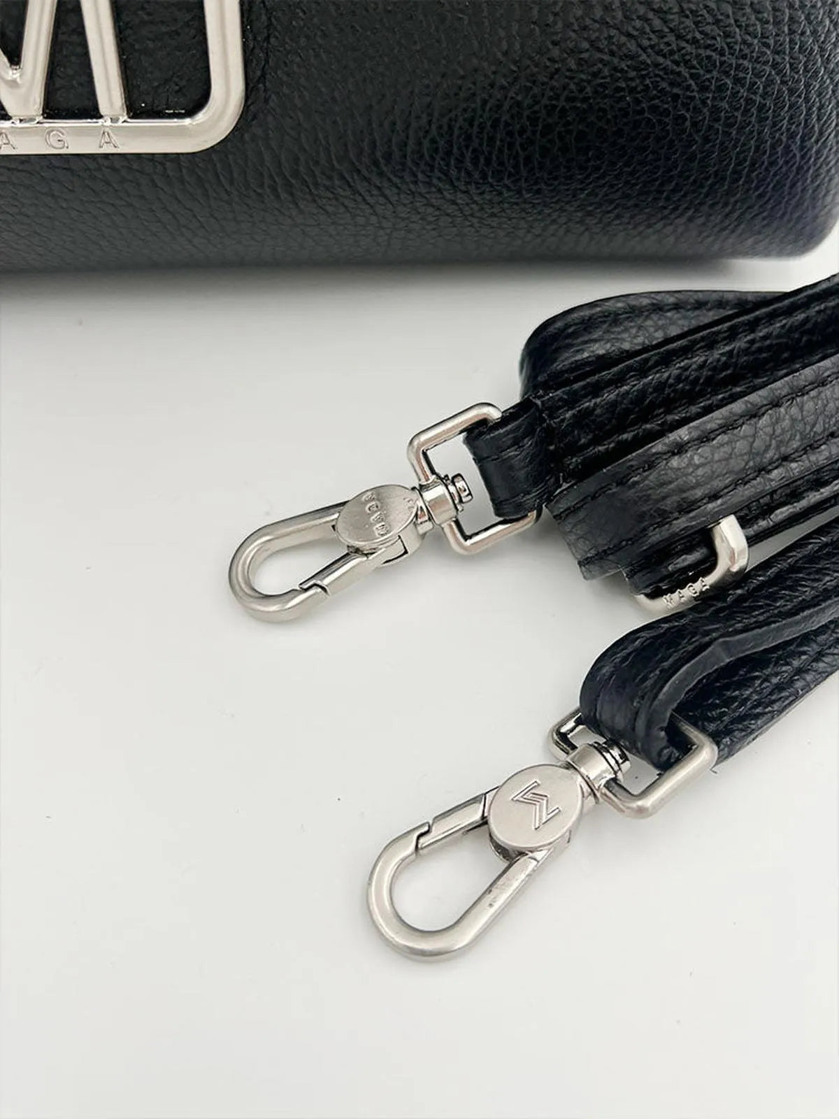 BLACK TOP-HANDLE BAG-Top Handle Bags-MAGA MILANO- Pointure.AE