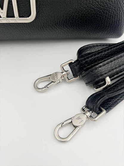 BLACK TOP-HANDLE BAG-Top Handle Bags-MAGA MILANO- Pointure.AE