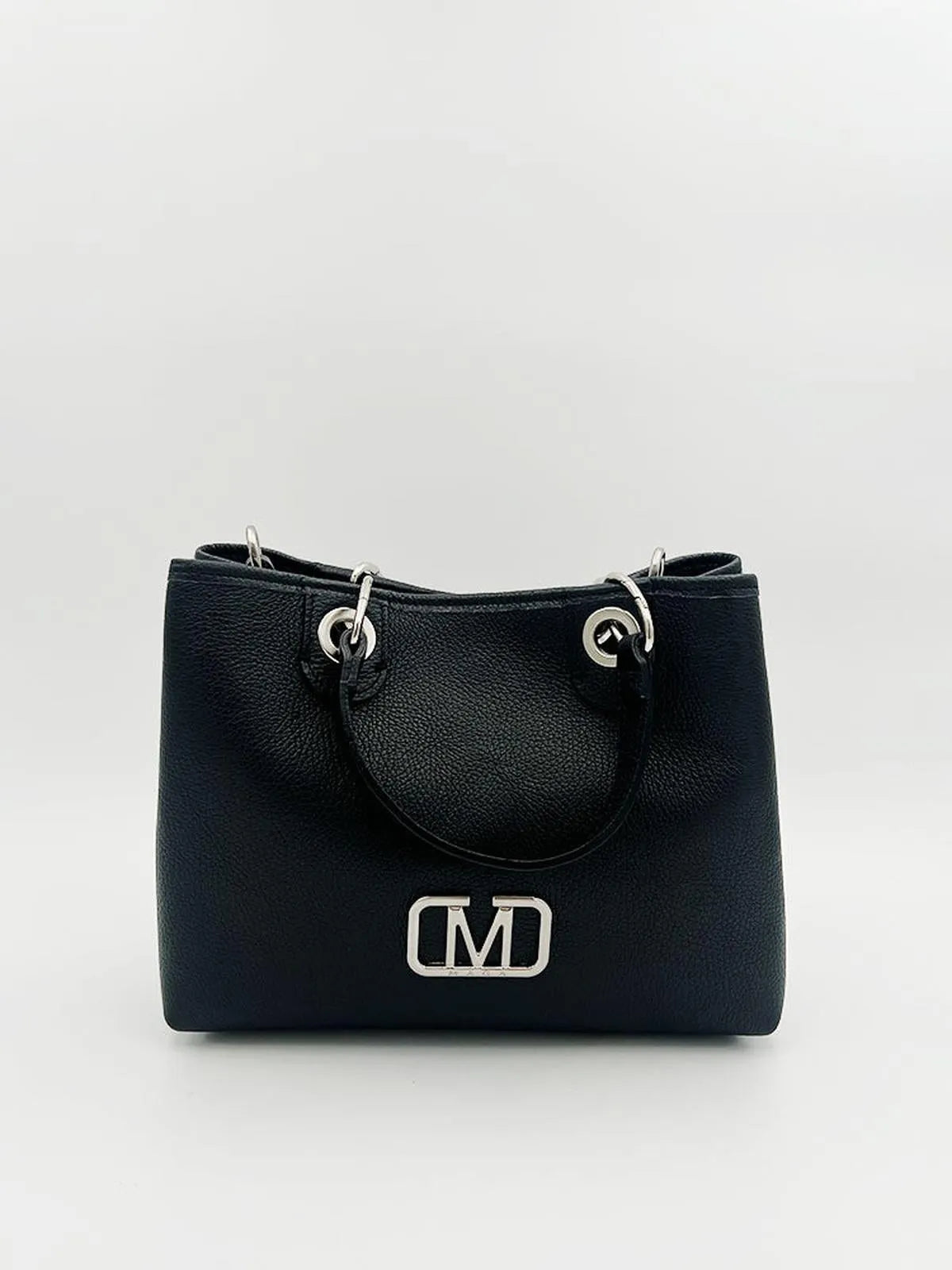 BLACK TOP-HANDLE BAG-Top Handle Bags-MAGA MILANO- Pointure.AE