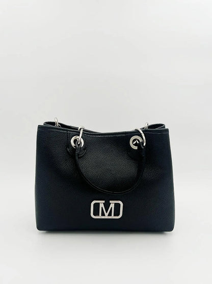 BLACK TOP-HANDLE BAG-Top Handle Bags-MAGA MILANO- Pointure.AE