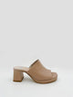 Block Heel Beige Mule – Mules by Maga Milano | MĀJÅ