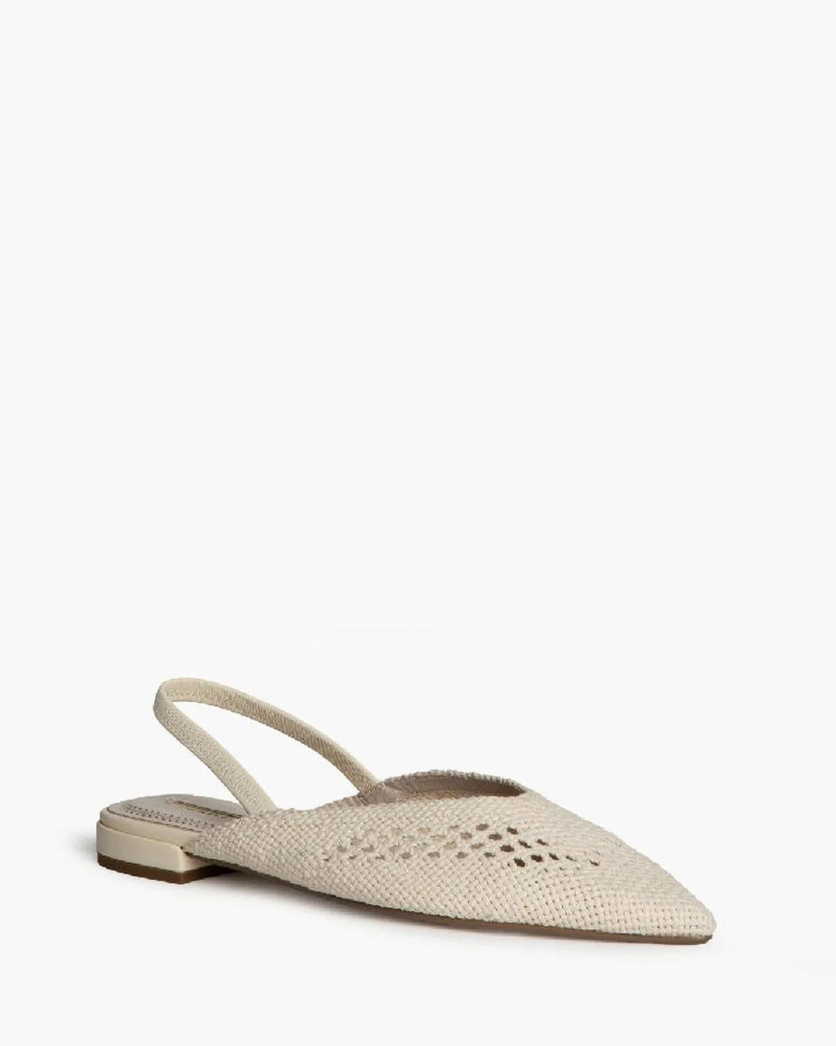 BRAIDED FLATS IN BEIGE-Flats-CORINA- Pointure.AE