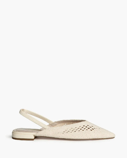 BRAIDED FLATS IN BEIGE-Flats-CORINA- Pointure.AE