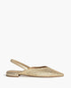 Braided Flats in Gold – Flats by Corina | MĀJÅ