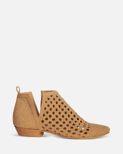 BRAIDED LOW-TOP BOOT-Texas boots-CORINA- Pointure.AE