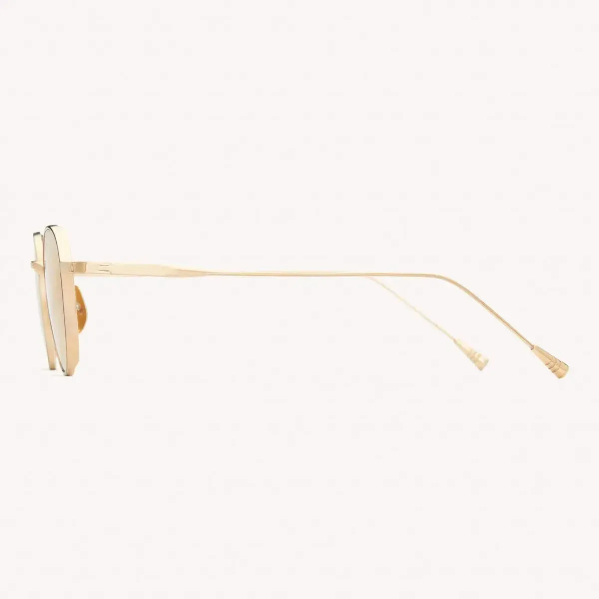 Café Racer - 14K GOLD/YELLOW-Round Frame Sunglasses-LUNETTERIE GÉNÉRALE- Pointure.AE