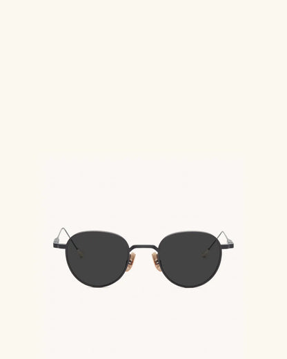 Café Racer - BLACK/GREY-Round Frame Sunglasses-LUNETTERIE GÉNÉRALE- Pointure.AE