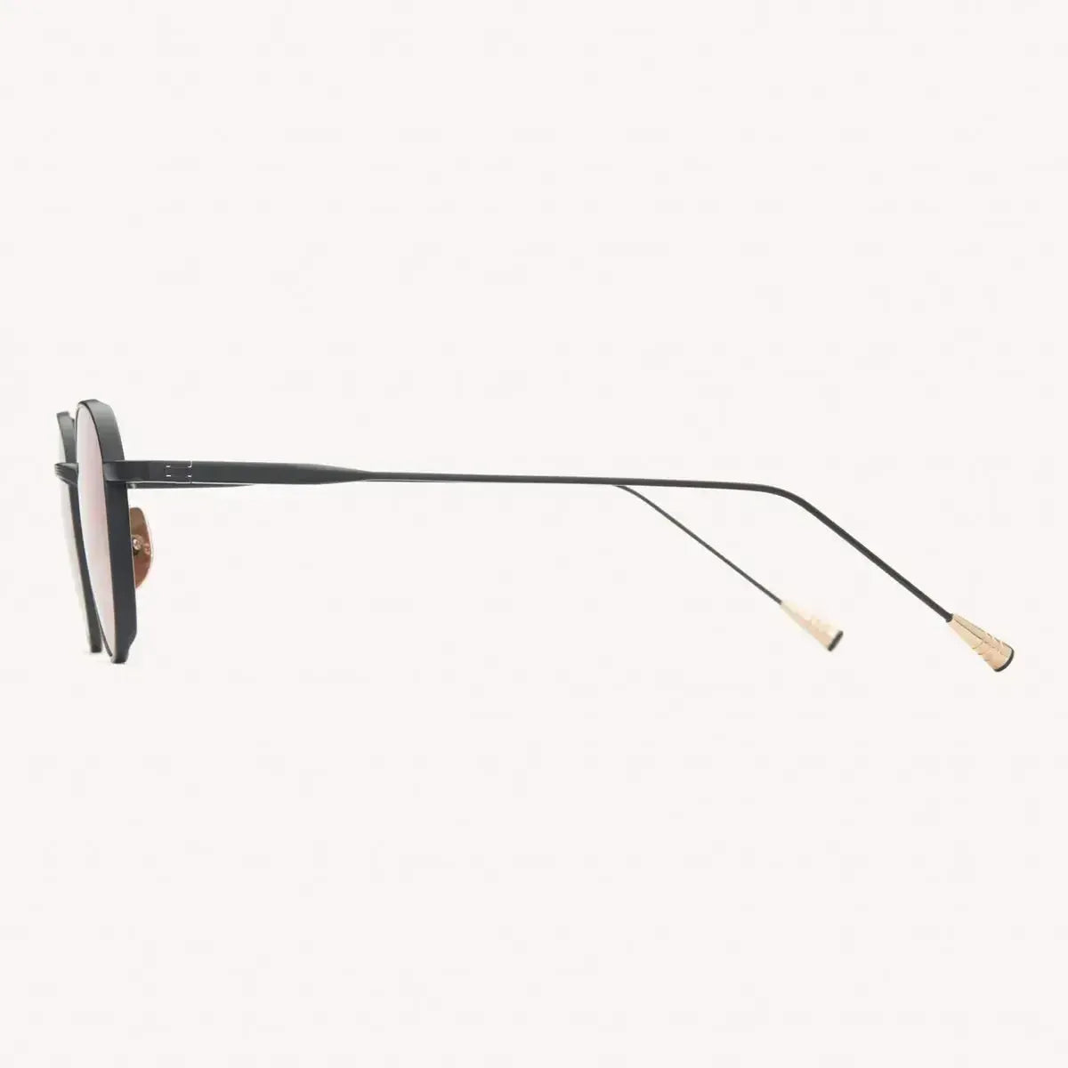 Café Racer - BLACK/ROSE-Round Frame Sunglasses-LUNETTERIE GÉNÉRALE- Pointure.AE