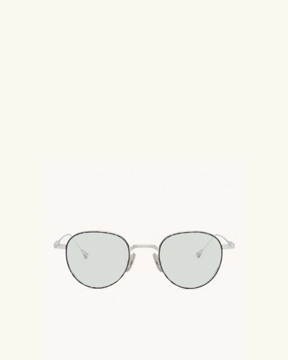 Café Racer - PALLADIUM/LIGHT EMERALD-Round Frame Sunglasses-LUNETTERIE GÉNÉRALE- Pointure.AE