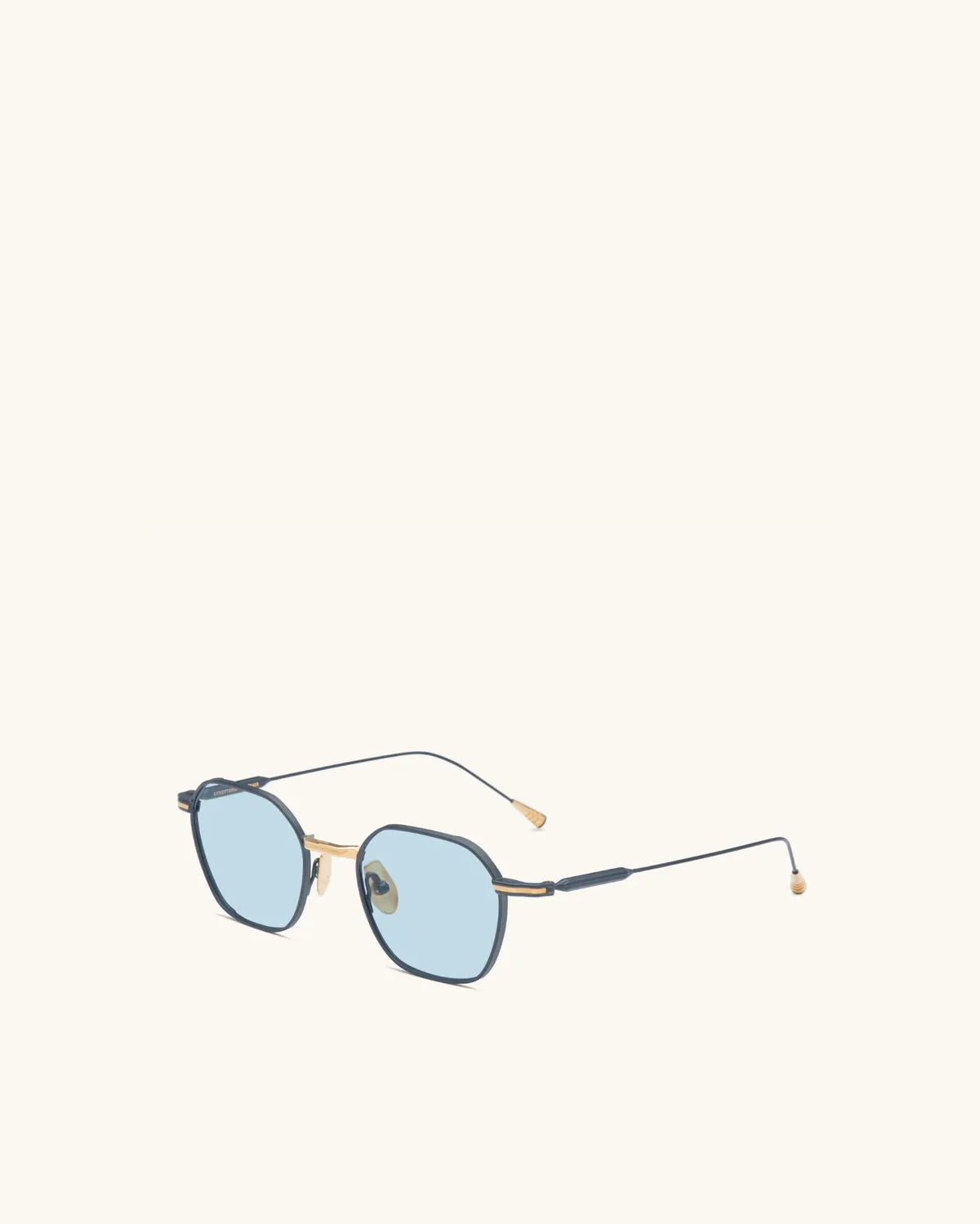 Cavalier Seul - 18K GOLD & BLUE/SOLID BLUE-D-Frame Sunglasses-LUNETTERIE GÉNÉRALE- Pointure.AE