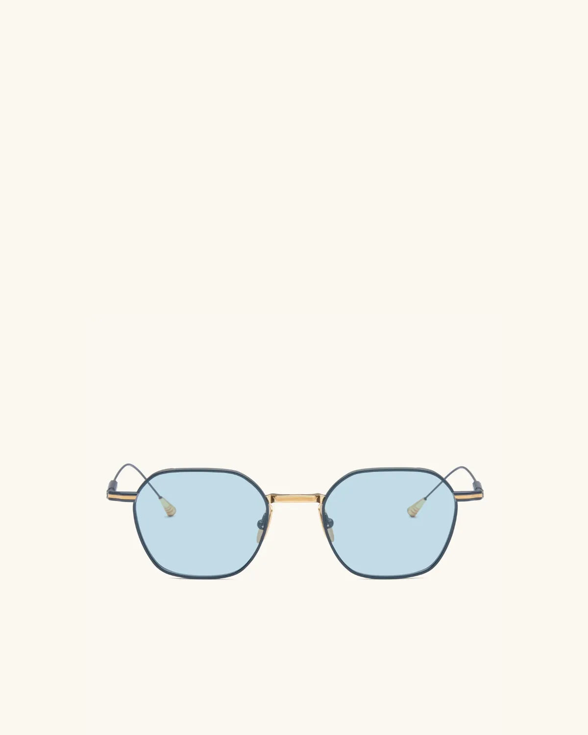 Cavalier Seul - 18K GOLD & BLUE/SOLID BLUE-D-Frame Sunglasses-LUNETTERIE GÉNÉRALE- Pointure.AE