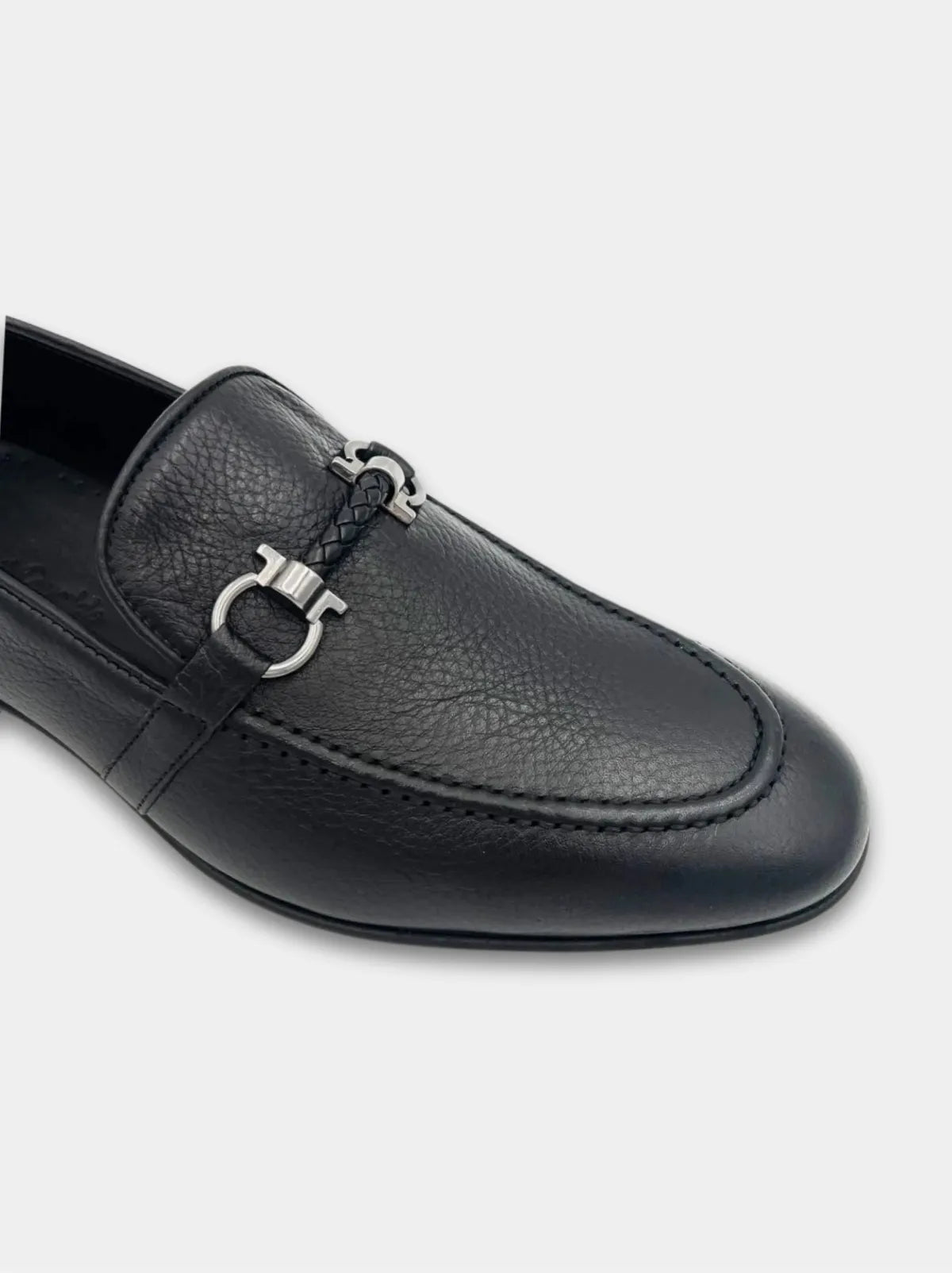 CLASSIC LOAFER IN BLACK LEATHER-Men Loafer-BELTRAMI OSVALDO-Pointure.AE