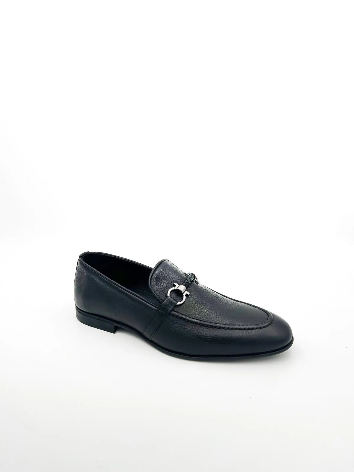 CLASSIC LOAFER IN BLACK LEATHER-Men Loafer-BELTRAMI OSVALDO- Pointure.AE