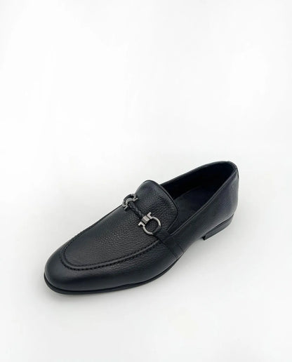 CLASSIC LOAFER IN BLACK LEATHER-Men Loafer-BELTRAMI OSVALDO- Pointure.AE