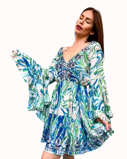 COLORFUL SUMMER DRESS
