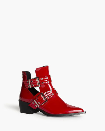 COUNTRY STYLE BOOT IN RED-Texas boots-CORINA- Pointure.AE