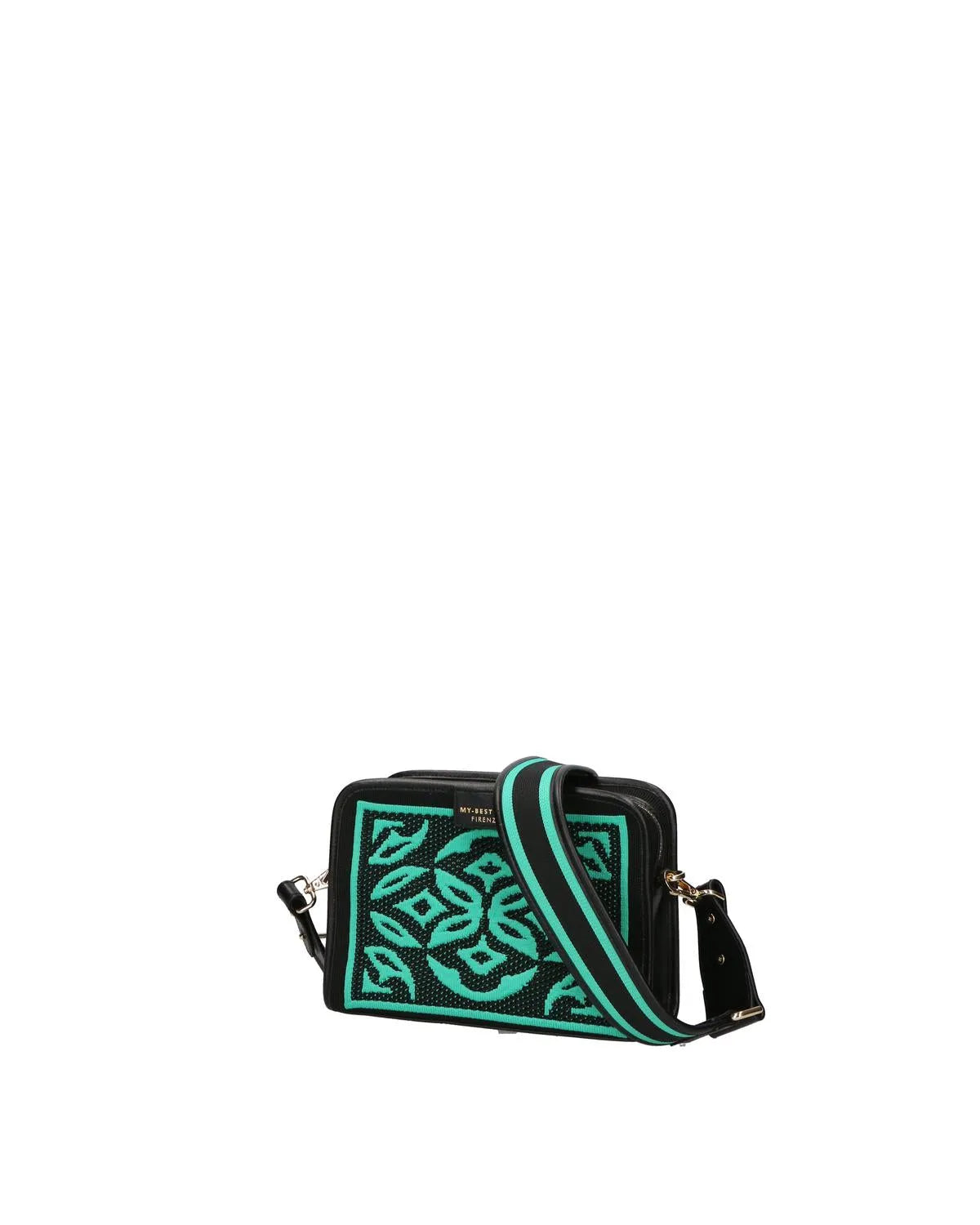 CROSS BAG - LISBONA ELECTRIC GREEN-Cross-Body Bags-MY BEST BAG- Pointure.AE