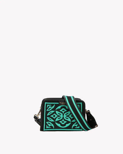 CROSS BAG - LISBONA ELECTRIC GREEN-Cross-Body Bags-MY BEST BAG- Pointure.AE
