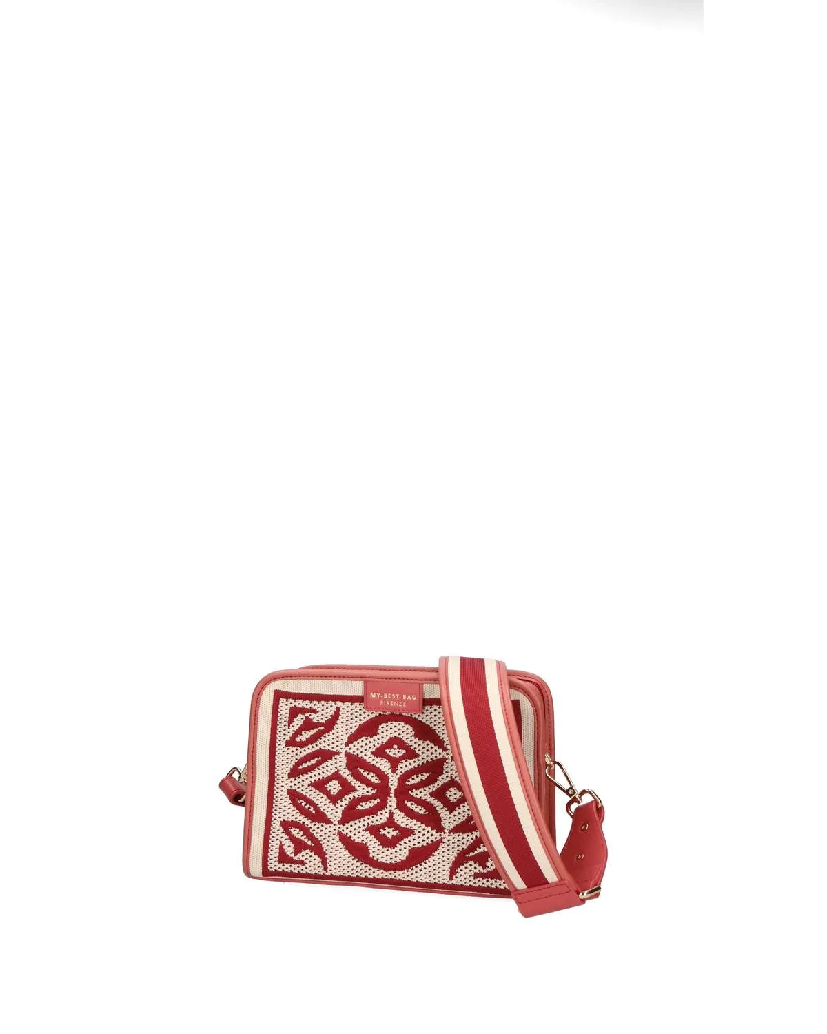 CROSS BAG - LISBONA MINERAL RED-Cross-Body Bags-MY BEST BAG- Pointure.AE