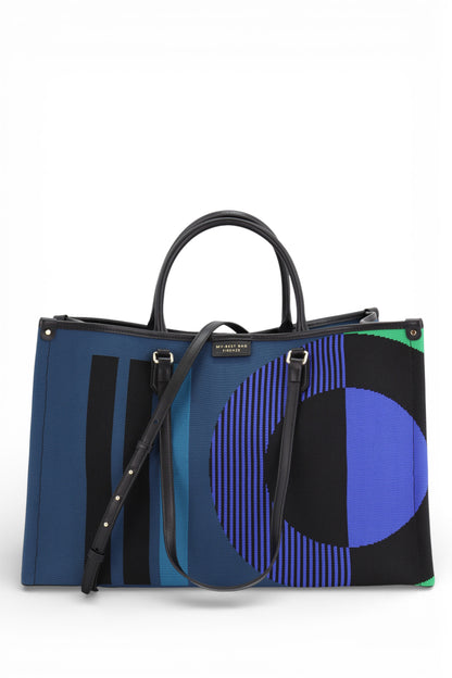 MULTI-COLORED TOTE BAG
