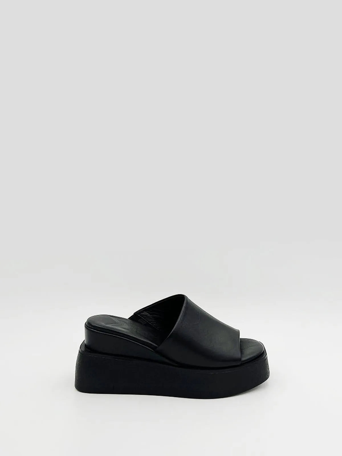 DOUBLE HEEL LEATHER MULE-Mules-MAGA MILANO- Pointure.AE