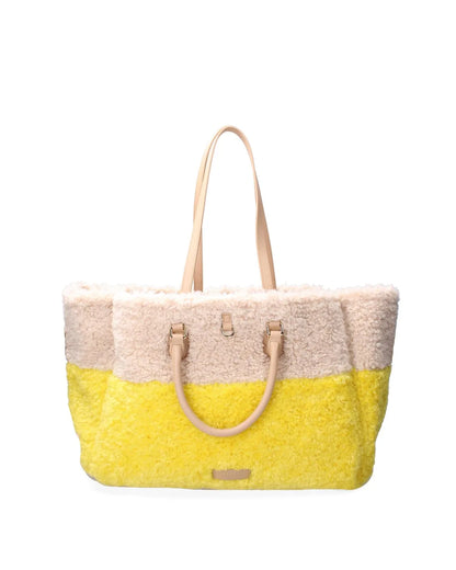 DOUBLE SIDED ATENA CORTINA - FOLLIAGE-Tote Bags-MY BEST BAG- Pointure.AE