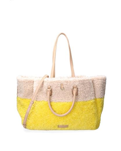 DOUBLE SIDED ATENA CORTINA - FOLLIAGE-Tote Bags-MY BEST BAG- Pointure.AE