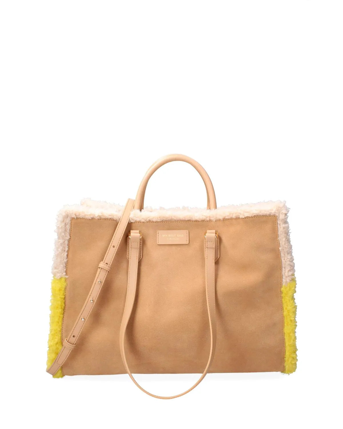 DOUBLE SIDED ATENA CORTINA - FOLLIAGE-Tote Bags-MY BEST BAG- Pointure.AE