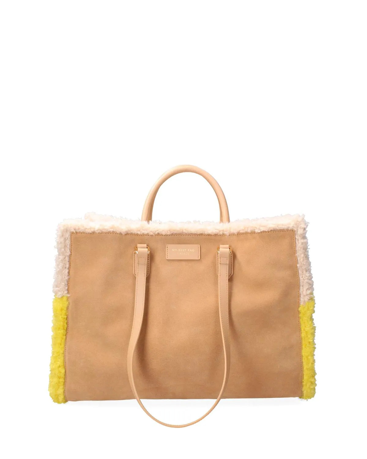 DOUBLE SIDED ATENA CORTINA - FOLLIAGE-Tote Bags-MY BEST BAG- Pointure.AE