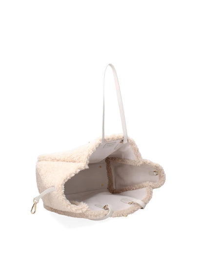 DOUBLE SIDED ATENA CORTINA - SNOW-Tote Bags-MY BEST BAG- Pointure.AE