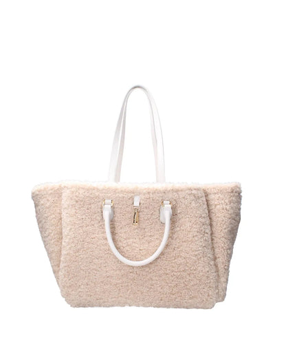 DOUBLE SIDED ATENA CORTINA - SNOW-Tote Bags-MY BEST BAG- Pointure.AE
